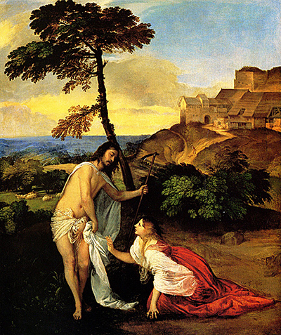 Christ and Mary Magdalene Titian
